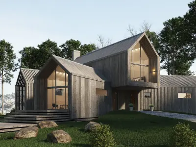 Villa Sunnano 3D model