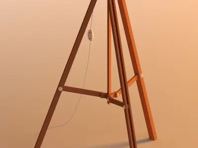 Floor Lamp 3D model