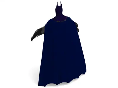 Batman costume 3D model