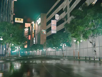Tokyo Shibuya Crossing - realtime  3D model
