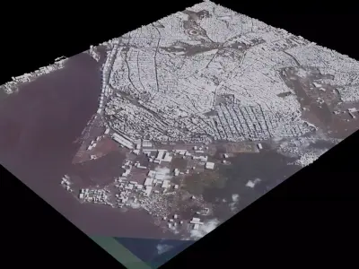Douala - Cameroon 3D model