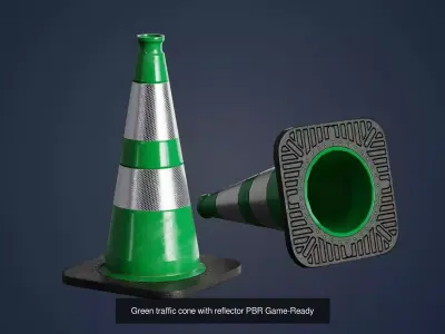 Traffic Cone Game-Ready Pack