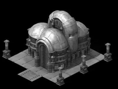 Future City - Rotunda 3D model