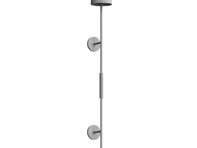 Rudman Single Light Dimmable Plug-in Wallchiere 3D model