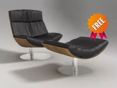 Kara Armchair Desiree Free 3D model