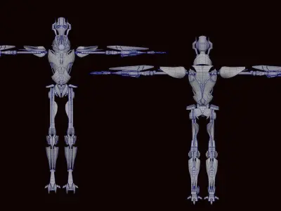 General Grivevous 3D MODEL AND RIG 3D model