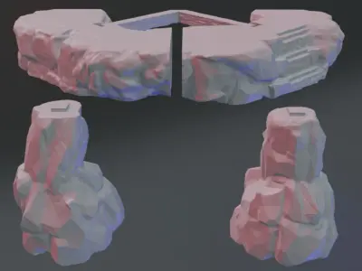 Wandering Building 3D print model