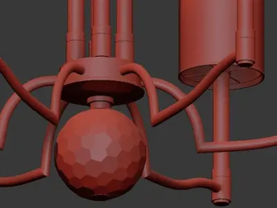 Hudson Valley Waterloo Chandelier 3D model