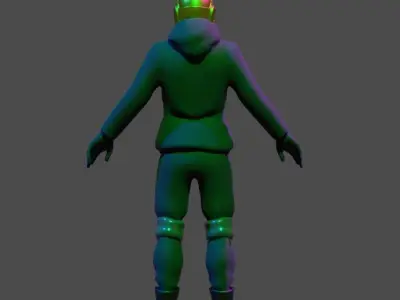 Guy Man - Daft Punk 3D model 3D model