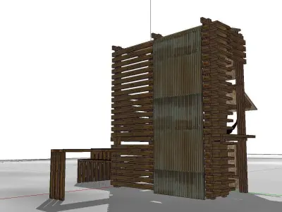 Creative Design-Holiday Cabin-049 3D model