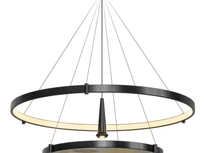 Frosty Chandelier by Lalume 3D model