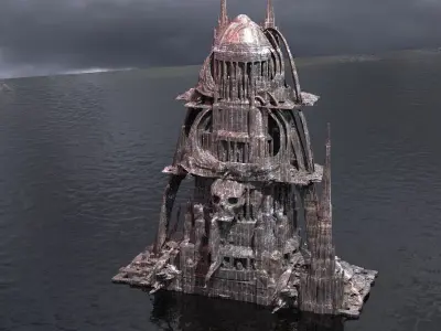 Castle greyscull castle 3 3D model