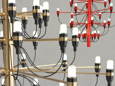 Flos Chandelier 3D model