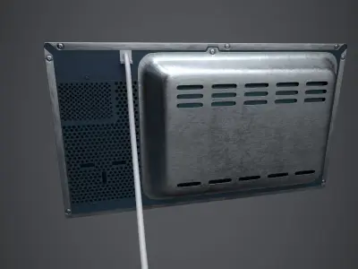 Microwave samsung oven 3D model