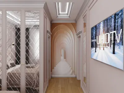 Bedroom interior 3D model