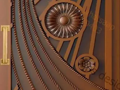 new model door  f 3D model