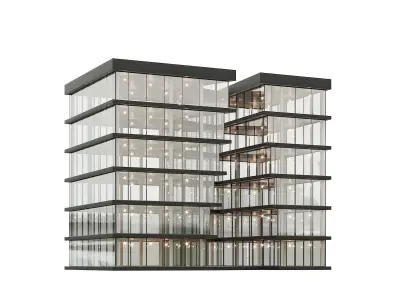 Office house building 7 3D model
