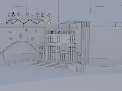 Shpping Mall 3D model