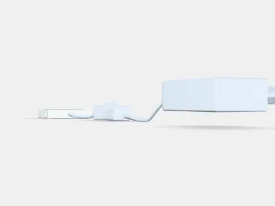 ANSLUTA LED driver with cord Low-poly 3D model purchase