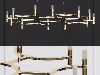 Corbett Lighting Hudson Valley Lighting 3D model