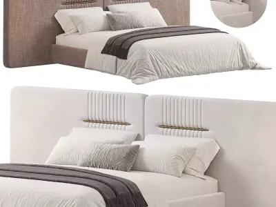  LOREN Bed by Casa Magna 3D model