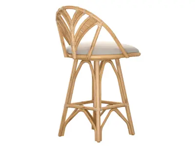 Lincoln brooks Tropicool Rattan Barstool  3D model