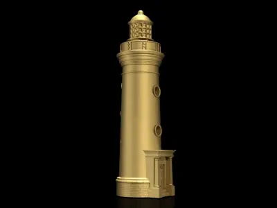 THE OBSERVATORY LIGHTHOUSE IN SULINA 3D print model