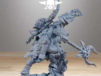 Corrupted Beasts Leader 3D print model