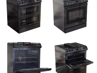 2 Model of Range SAMSUNG 3D Model Pack