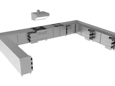 KITCHEN 35 3D model
