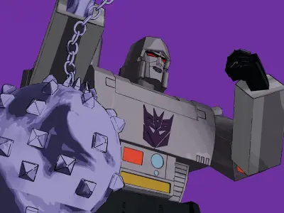 Megatron G1 3D model