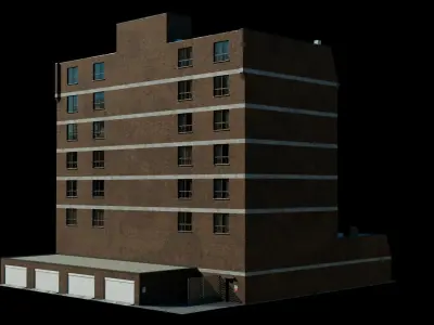 Senior Center - Highly Detailed 3D model