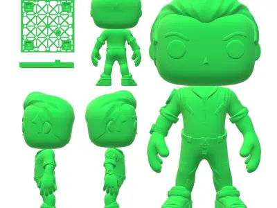 3D Print Model Funko APC Aliens Bishop Colonial Marine USCM  3D print model