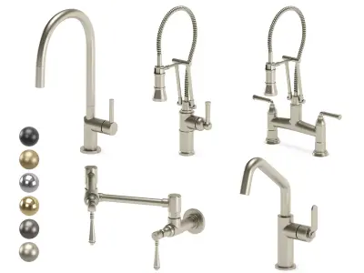 BRIZO kitchen faucets 3D model