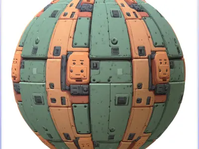SciFi Seamless Texture Texture 20