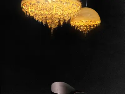  Arabic chandelier  3D model