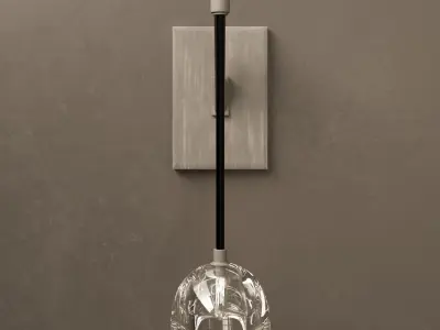 Hemisphere Sconce by RH Free 3D model