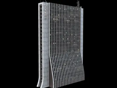 City Building Kitbash Pack 3D model