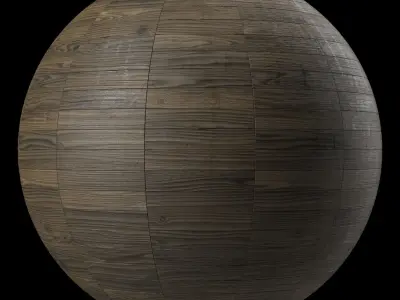 Parquet Materials 32- Parquet By Old Wood Damaged - Sbsar PBR 4k Texture