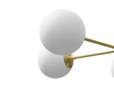 Kda-4008 Chandelier Lamps 3D model