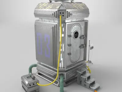 Experiment Chamber 3D model