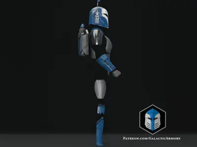 Bo Katan Armor - 3D Print Files 3D print model