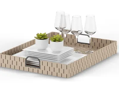 Dining Table Item V1 3D model