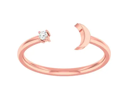 Women Ring 3D print model 60