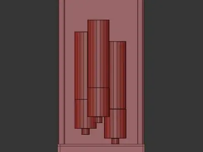 Portico Aluminum 3D model