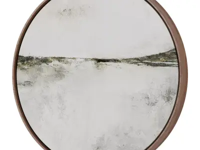 Abstract Painting Frame set 3D model 699