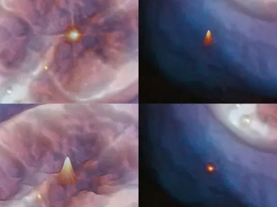 THE INKY ABYSS DEEP SKY OBJECT 3D SOFTWARE ANALYSIS 3D print model