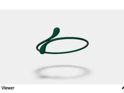 The Serpentine Loop 3D print model