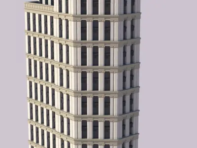 St Paul Building Free 3D print model