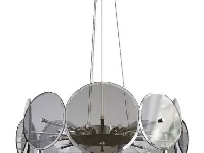 Remedi Chandelier Low-poly 3D model